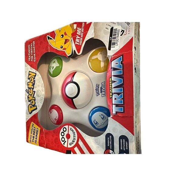 Pokemon Trainer Trivia Toy The Virtual Game Master 2 Modes Single & Multiplayer - Picture 8 of 8